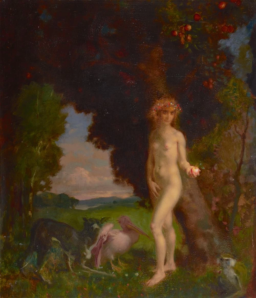 Eva con gli animali